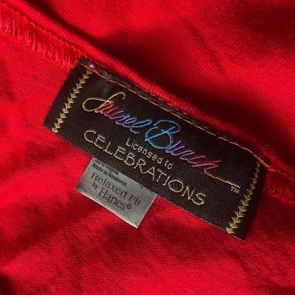 NWT Laurel Burch dress small Medium Rare Rainbow Giraffe Red tank dress - Picture 5 of 9